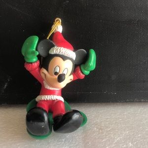 Disney Mickey Mouse Christmas Ornament plastic San